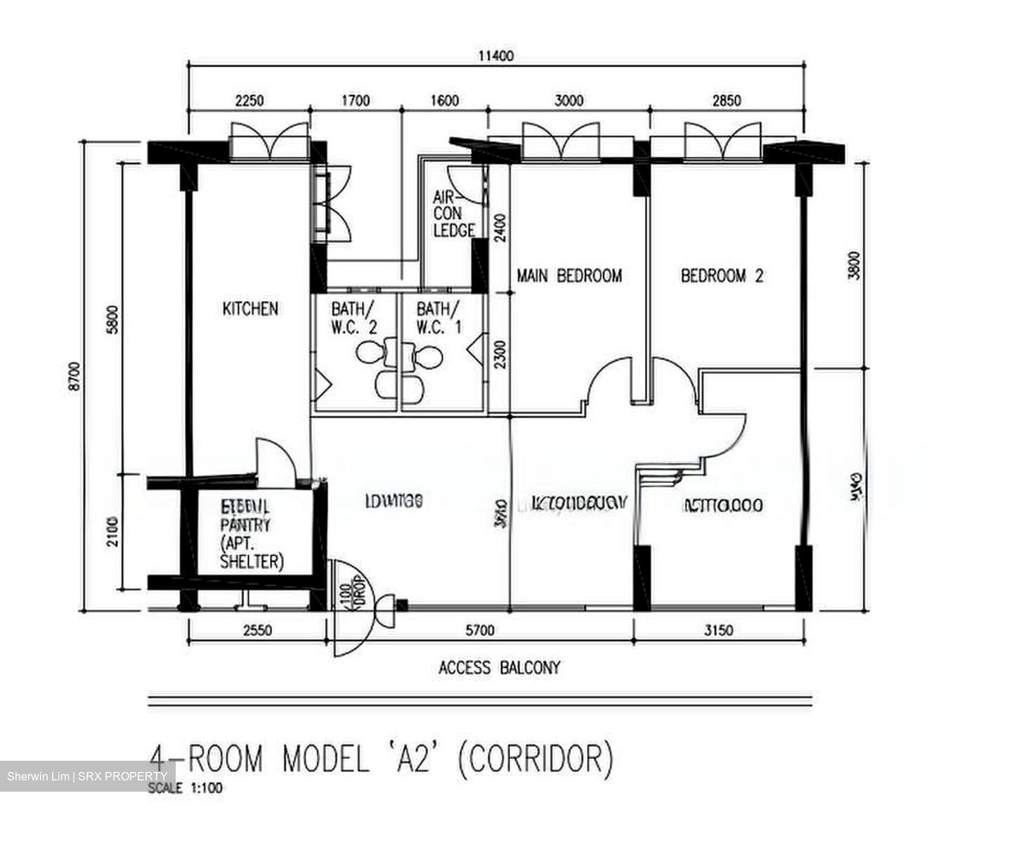 Blk 202 Compassvale South Gate (Sengkang), HDB 4 Rooms #596544751